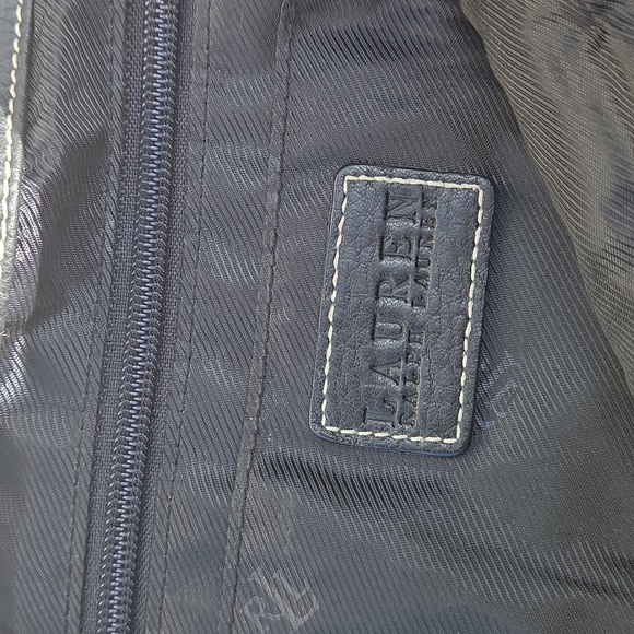 Ralph Lauren Black Leather Women's Bag - Picture 2 of 4